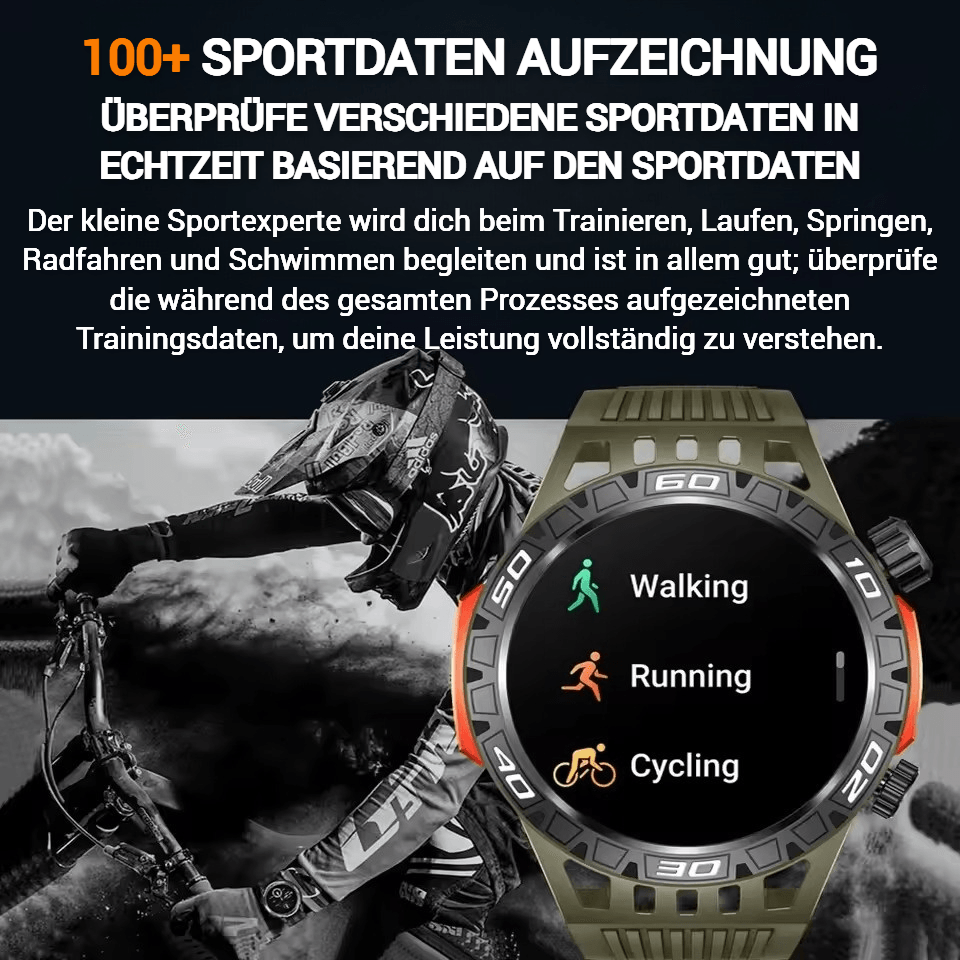 TACTICAL™ Militär Smartwatch