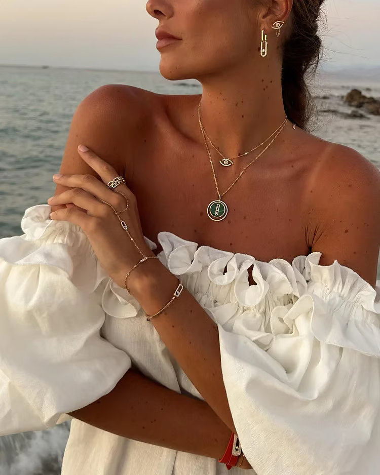 Off-Shoulder Kleid für Frauen - Vaelysia