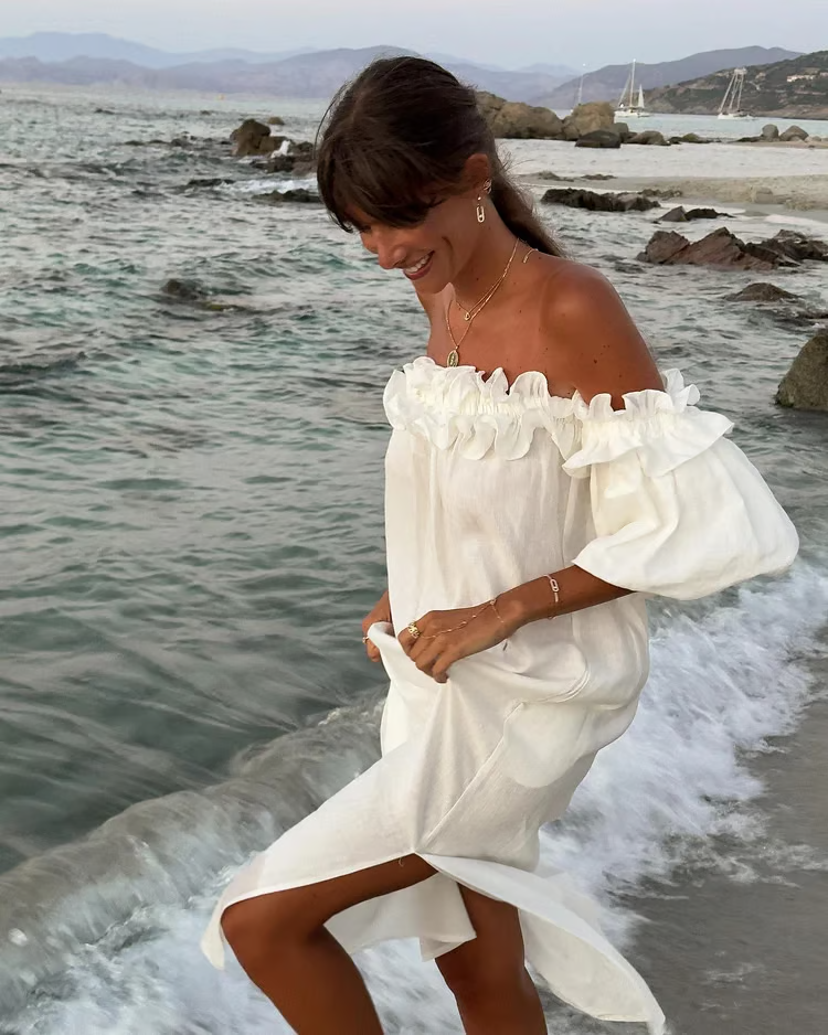 Off-Shoulder Kleid für Frauen - Vaelysia