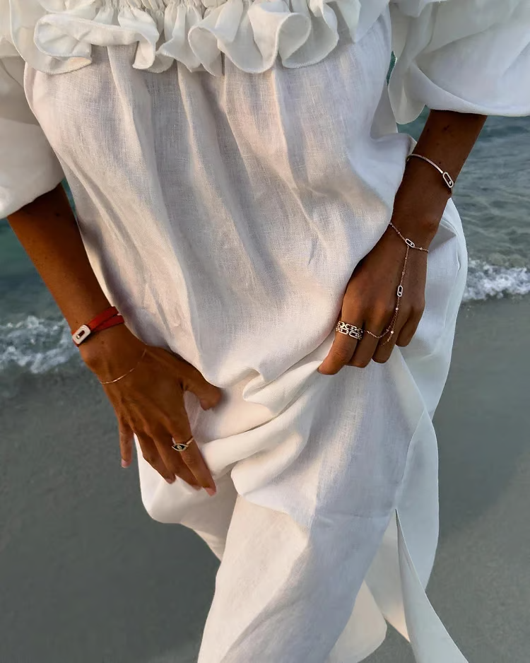 Off-Shoulder Kleid für Frauen - Vaelysia