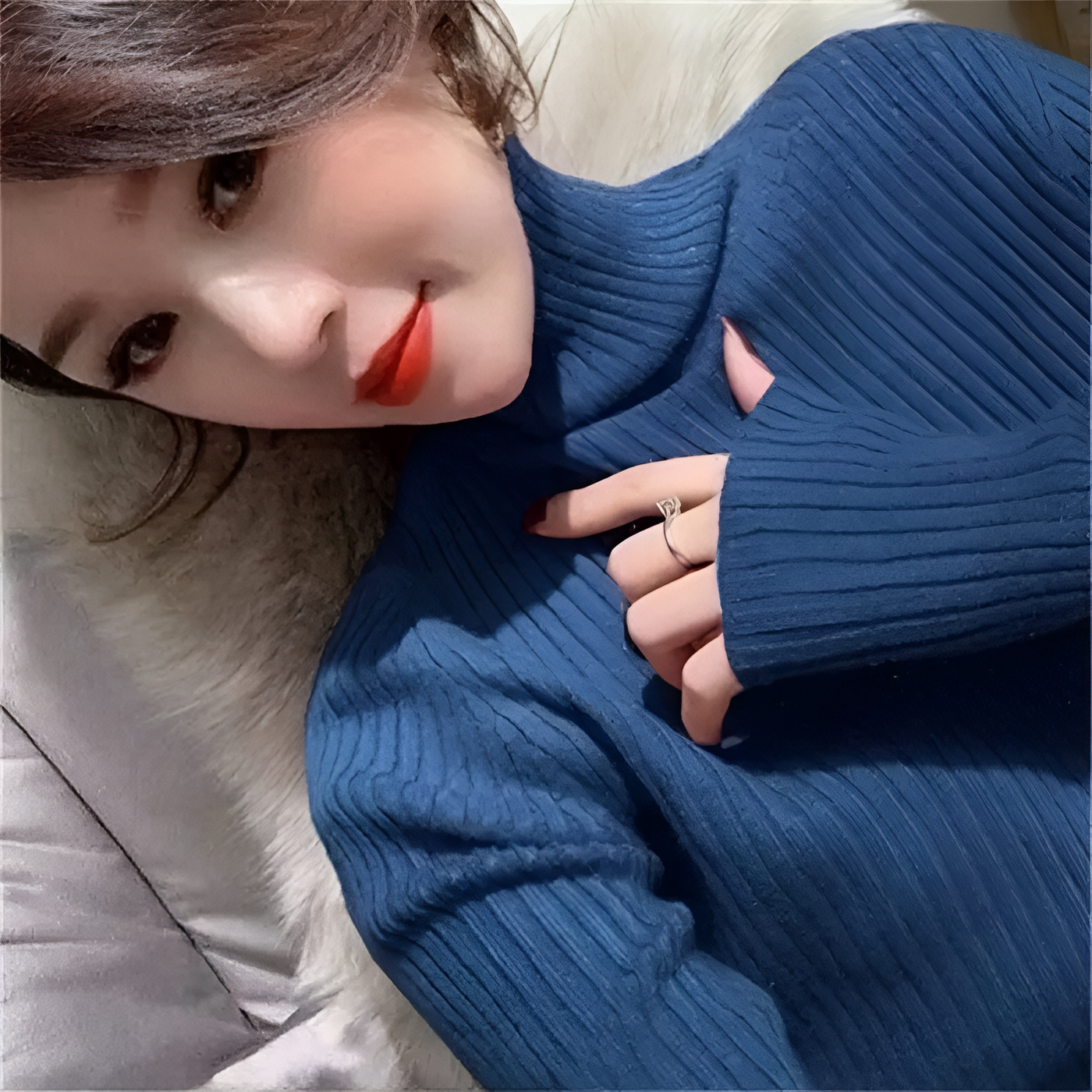 Eulalia | Polo-Shirt mit Diamantverzierung