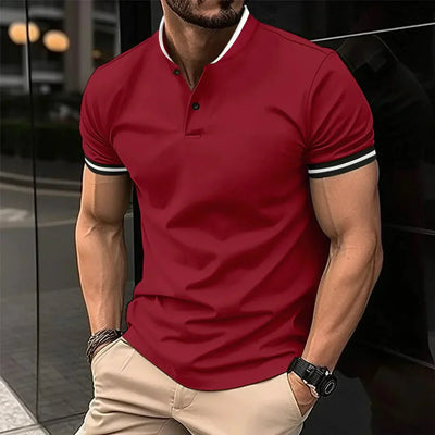 Jonas Stehkragen Polo Shirt