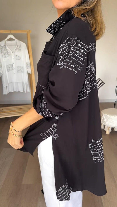 Corinne™ | Bequemes Buchdruckhemd