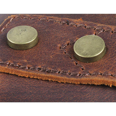 Milwaukee™ Laptop-Umhängetasche - Vintage Canvas mit Wasserabweisendem Rindleder, 10L Volumen