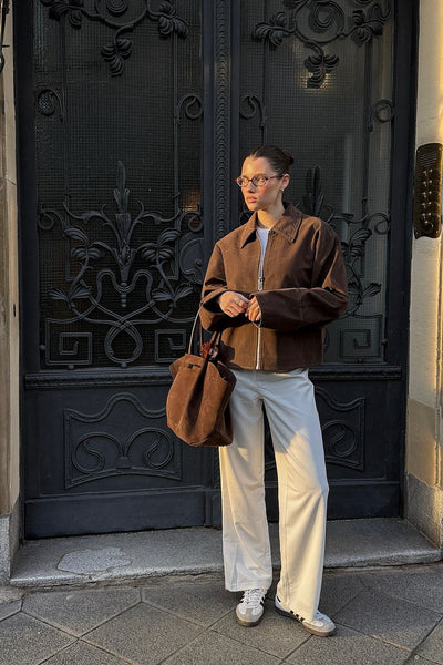 Rhea | Gerade Geschnittene Jacke mit Reißverschluss