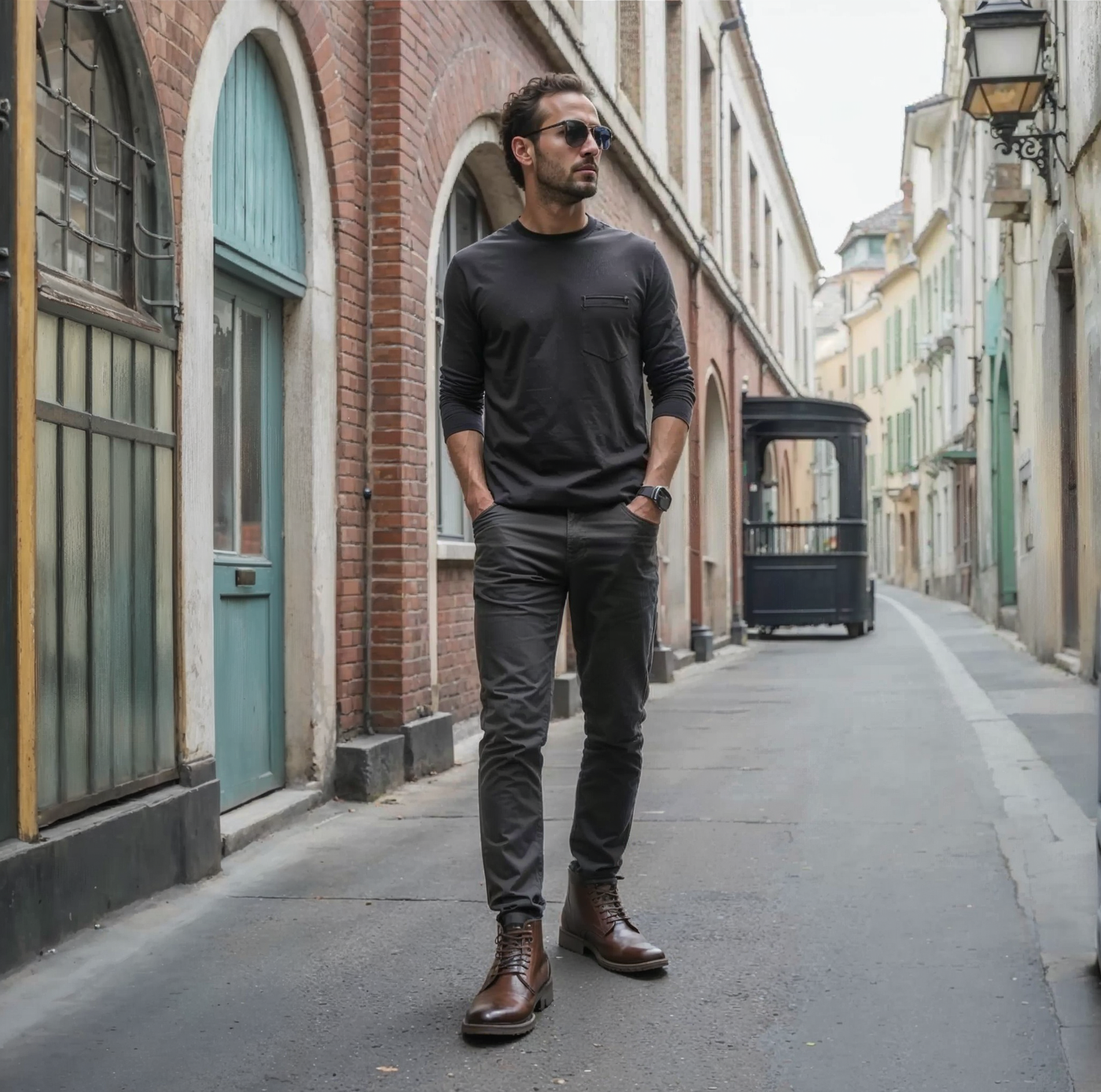 Bravaro™ Urban Combat Stiefel – Hochwertige Synthetik, Robuste Gummisohle, Komfortabel & Stilvoll