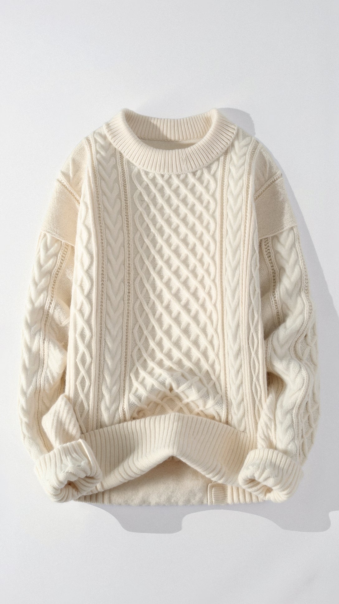 Abdal Kabelstrickpullover