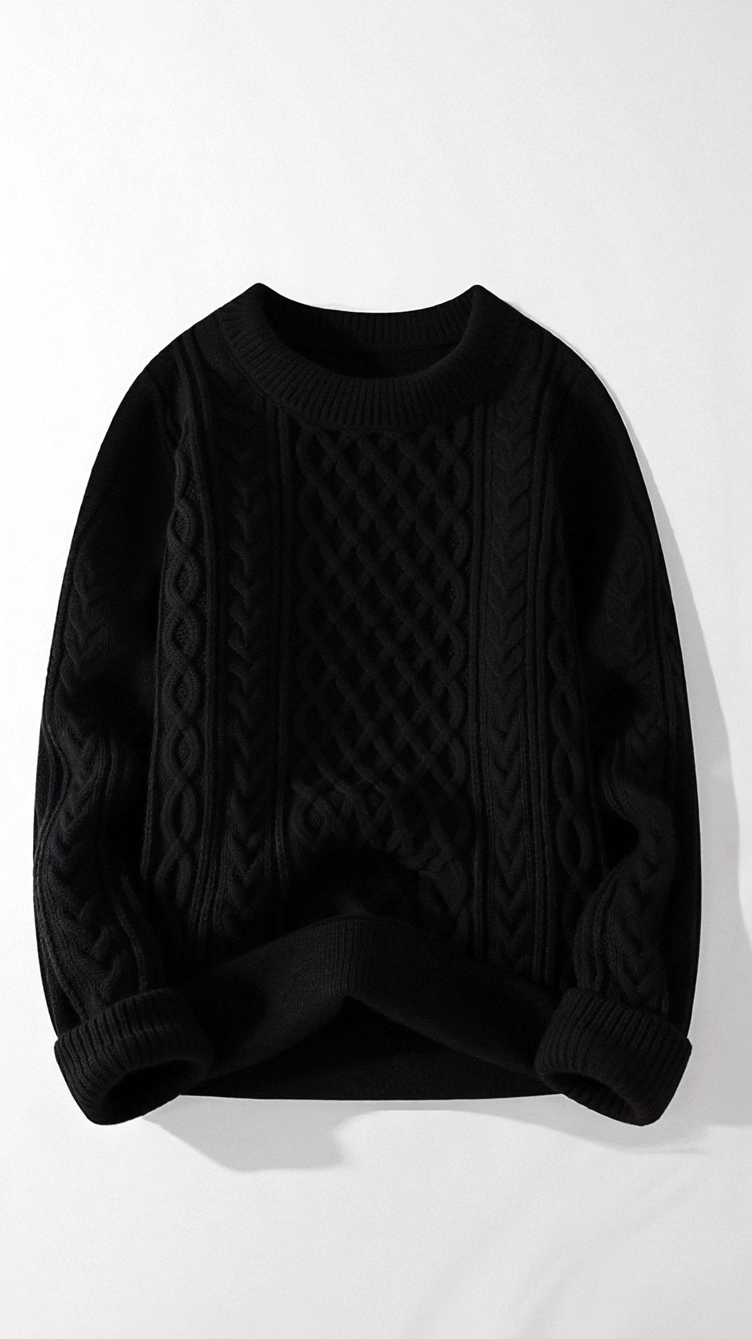 Abdal Kabelstrickpullover