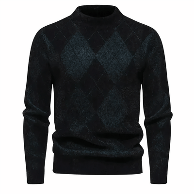 Arvid Gestreifter Turtleneck Pullover
