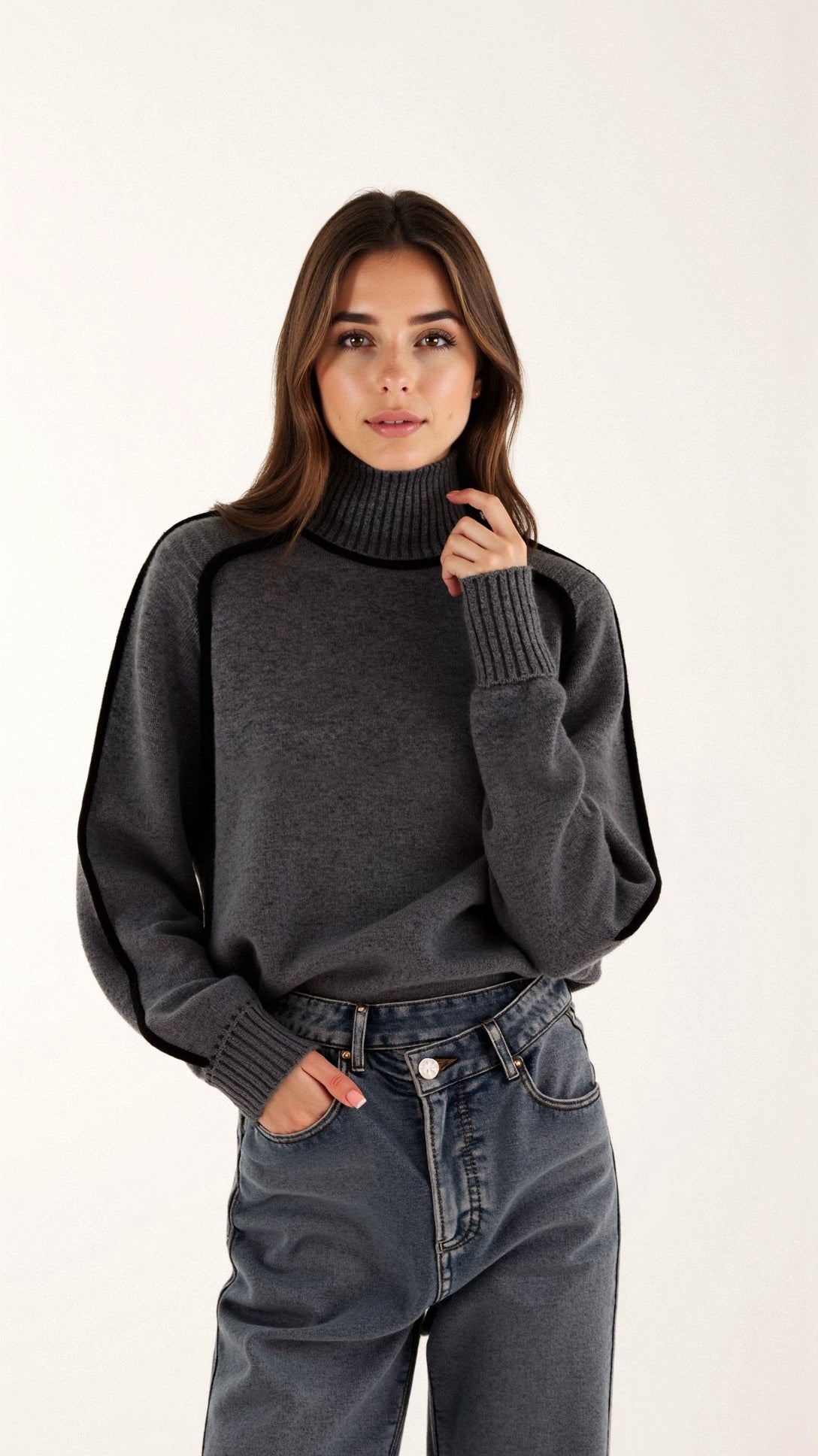 Catalina Strick-Rollkragenpullover