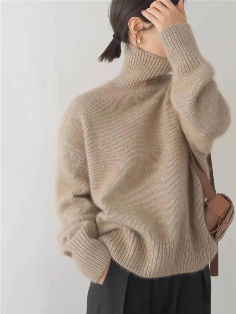 Dionella Rollkragen-Strickpullover