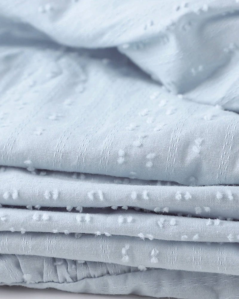 Chloé – Leichtes Strandkleid mit V-Ausschnitt und 3/4-Ärmeln