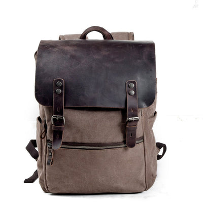 Gaston Vintage-Rucksack aus Canvas