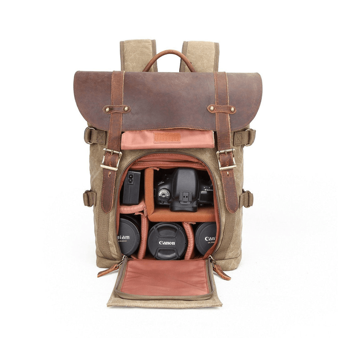 Huxley Vintage Kamera-Rucksack