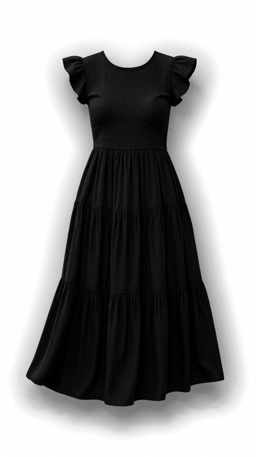 Leni Gesmoktes Midikleid