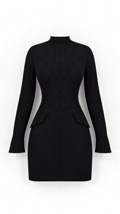 Maja Langärmeliges Minikleid