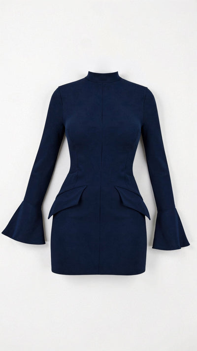 Maja Langärmeliges Minikleid