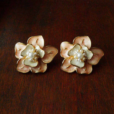 Micara - Rosy Blooms - Ohrringe