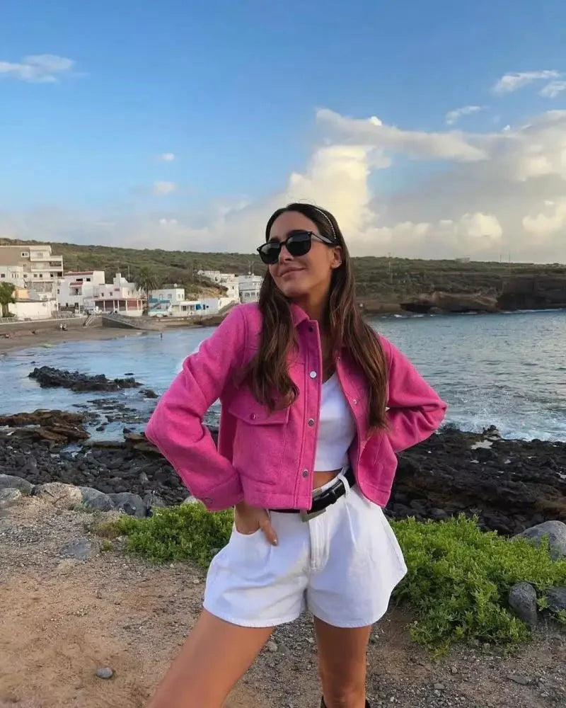 Oona Fashion-Jacke mit Fronttaschen