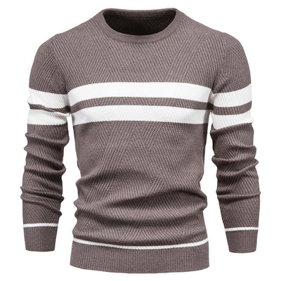 Primus Gestreifter Strickpullover