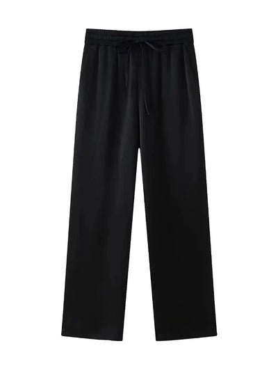 Trixia Lose Blazer und Hosen-Set