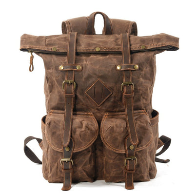 Wendell Vintage Rucksack mit Schnallen