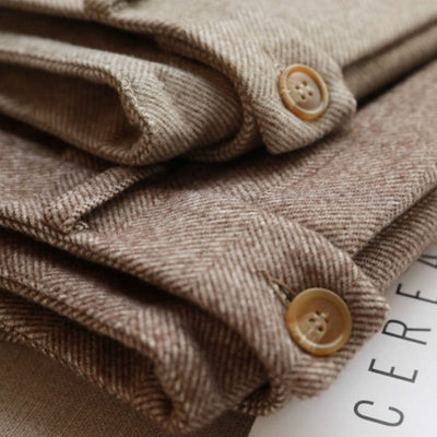 Elegante Bleistifthose aus Wolle