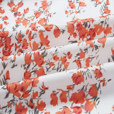 Bomberjacke mit floralem Motiv