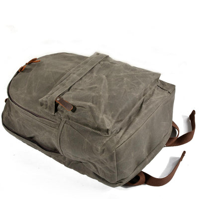 AMSTERDAM | Vintage Canvas Rucksack