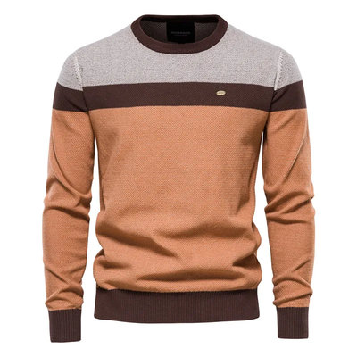 DIEGO™ Herren Rundhals Baumwollpullover – Komfortabel, Elegant