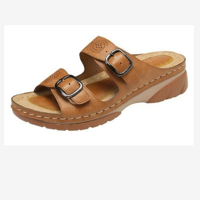 Courtney – Orthopädische Ledersandalen für stilvollen Komfort