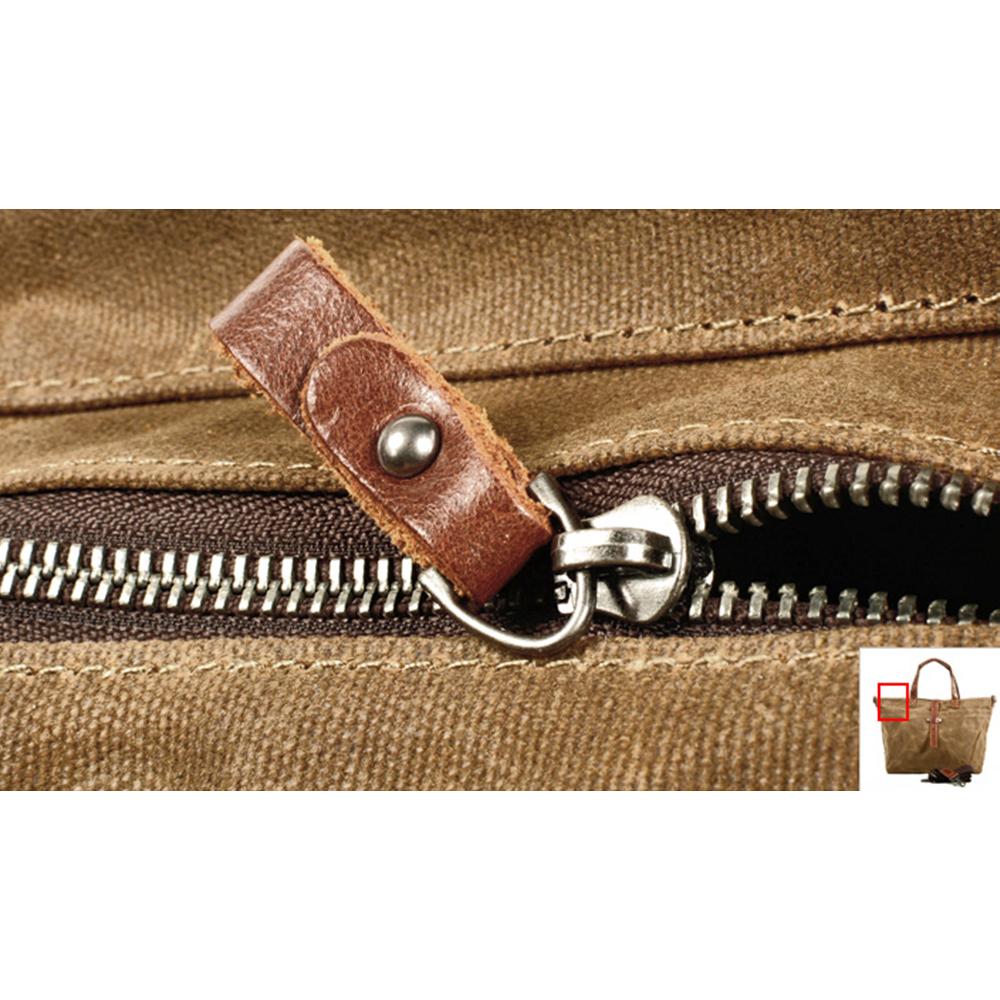 Dayton™ Vintage Schultertasche Aus Langlebigem Canvas & Leder – Unisex Mit Verstellbarem Gurt