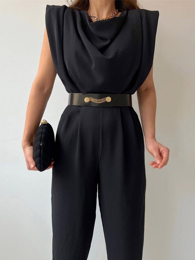 Thais - Eleganter Langer Jumpsuit für stilbewusste Damen