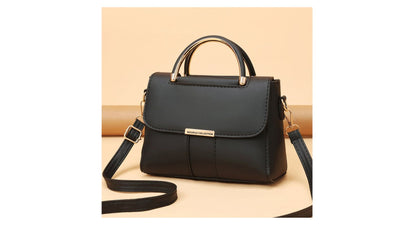 Ali - Schicke vegane Ledertasche mit Deckel