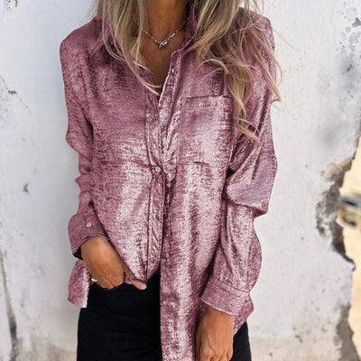 Rosalie | Elegante Bluse mit umgeschlagenem Kragen