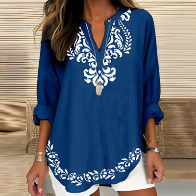 Manon | V-Ausschnitt Lange Ärmel