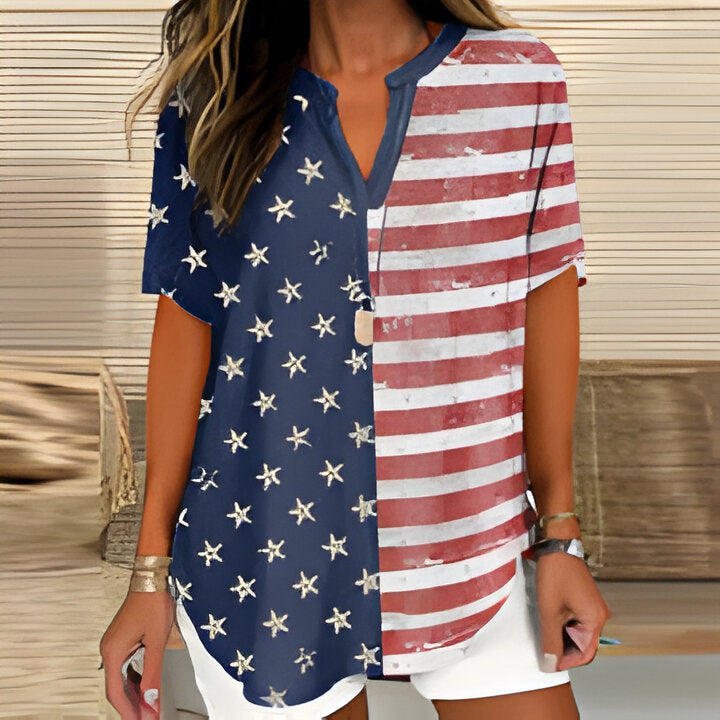 Manon | V-Ausschnitt Lange Ärmel