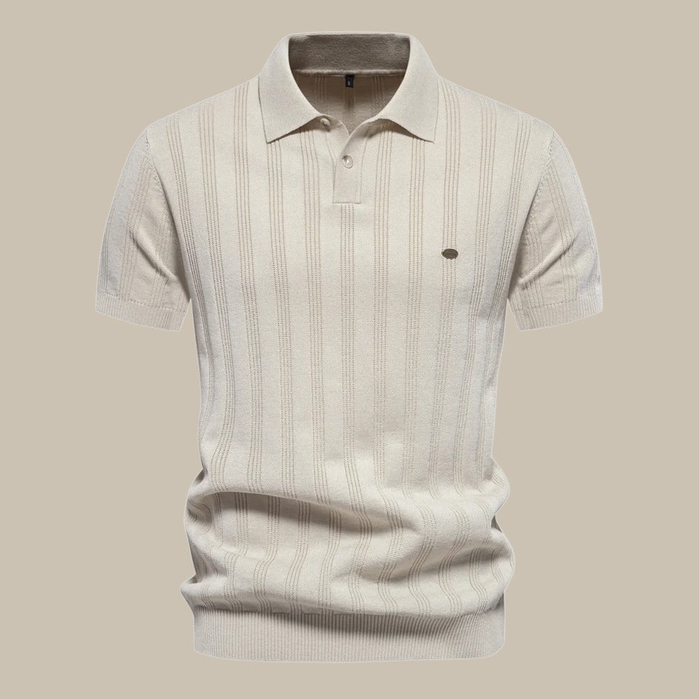 Finn | Stylisches Kurzarm-Merino-Polo