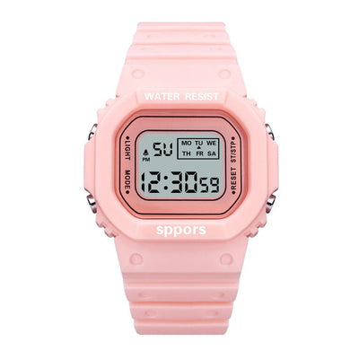 Celia Digitale Damenuhr Für Frauen – Luxus Wasserdicht Im Eleganten Quadratischen Design