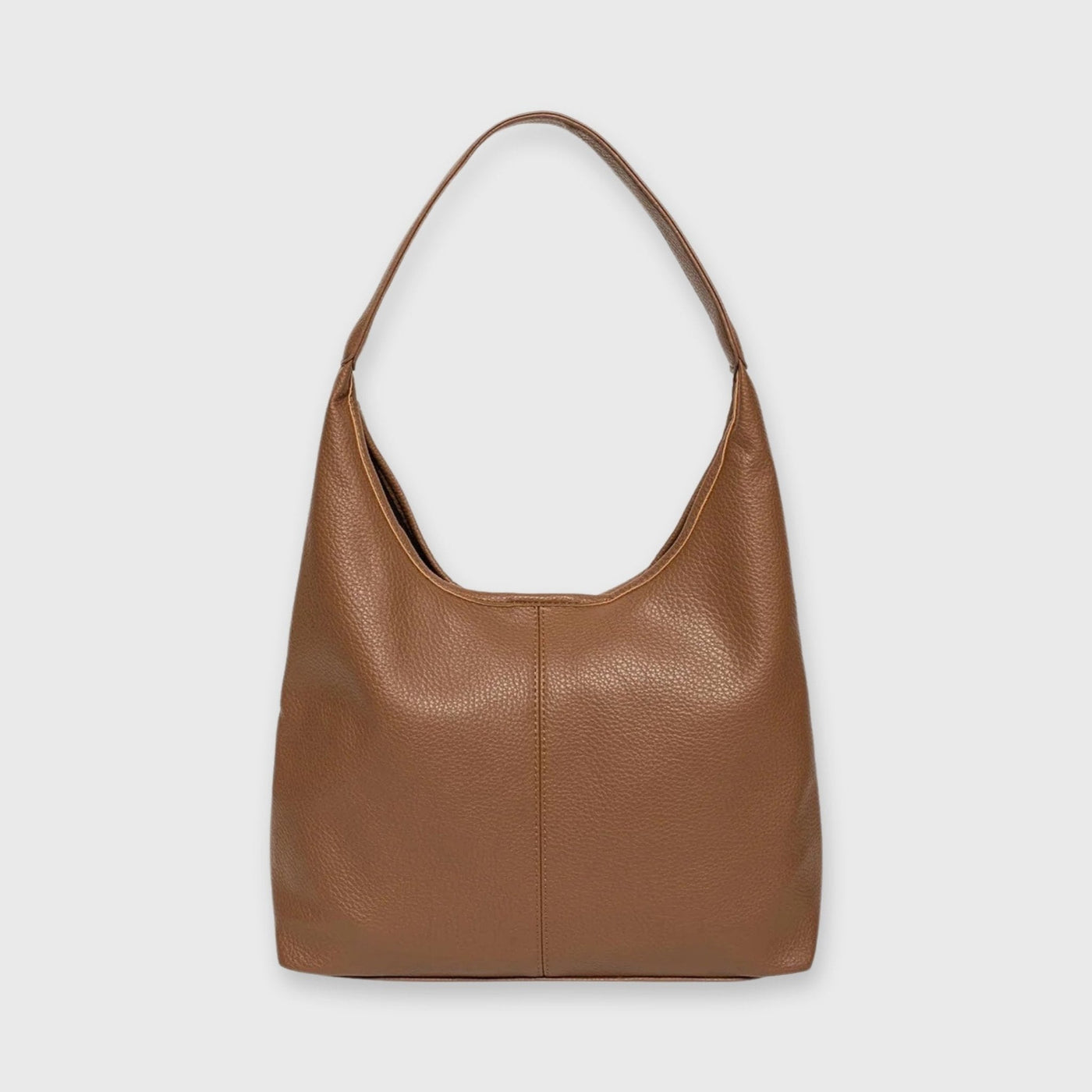 Zeitlose vegane Lederhandtasche