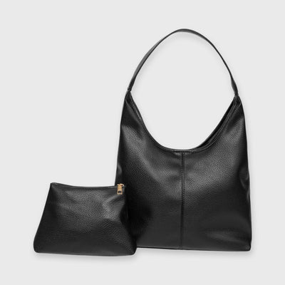 Zeitlose vegane Lederhandtasche