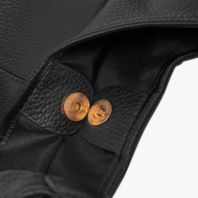 Zeitlose vegane Lederhandtasche