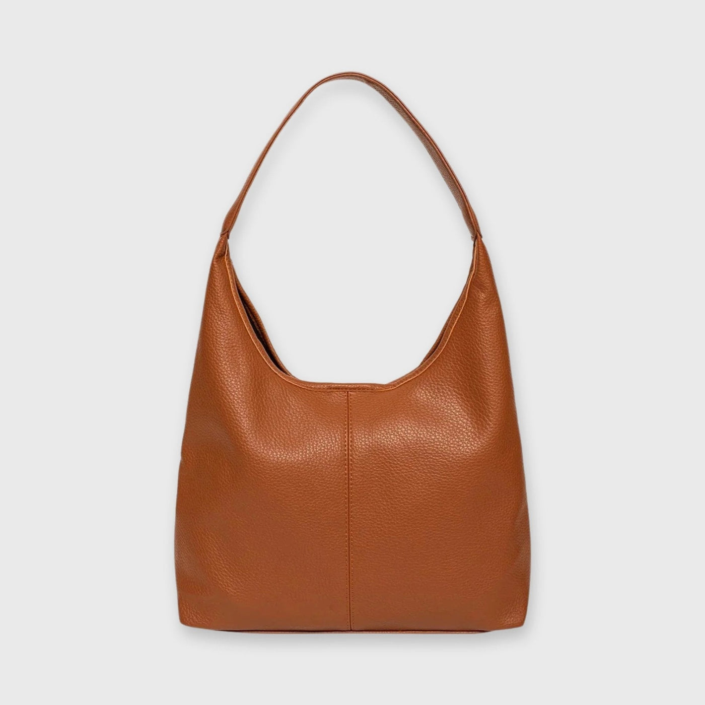 Zeitlose vegane Lederhandtasche