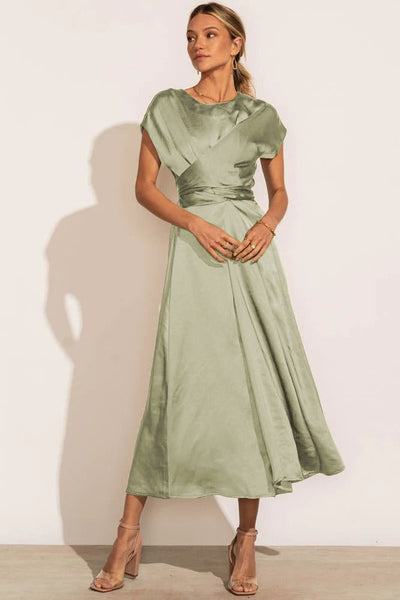 Feline | Wunderschönes, Elegantes Midi-Abendkleid