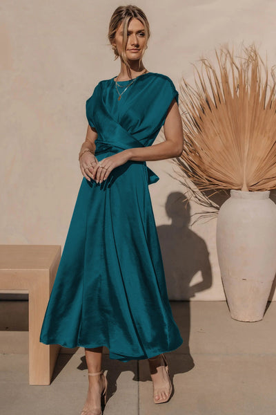 Feline | Wunderschönes, Elegantes Midi-Abendkleid