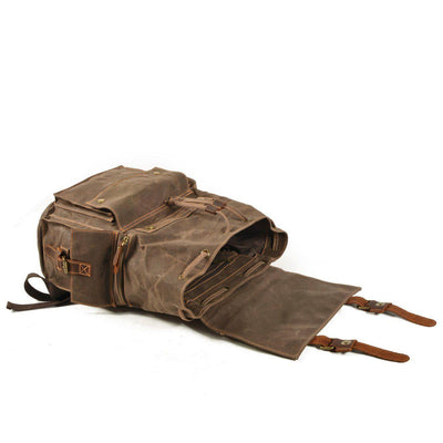 MONTREUX | Canvas Rucksack mit Kordelzug