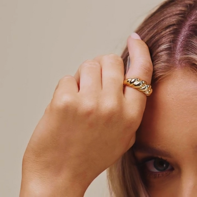 Elaria Visconti Ring | Roségold