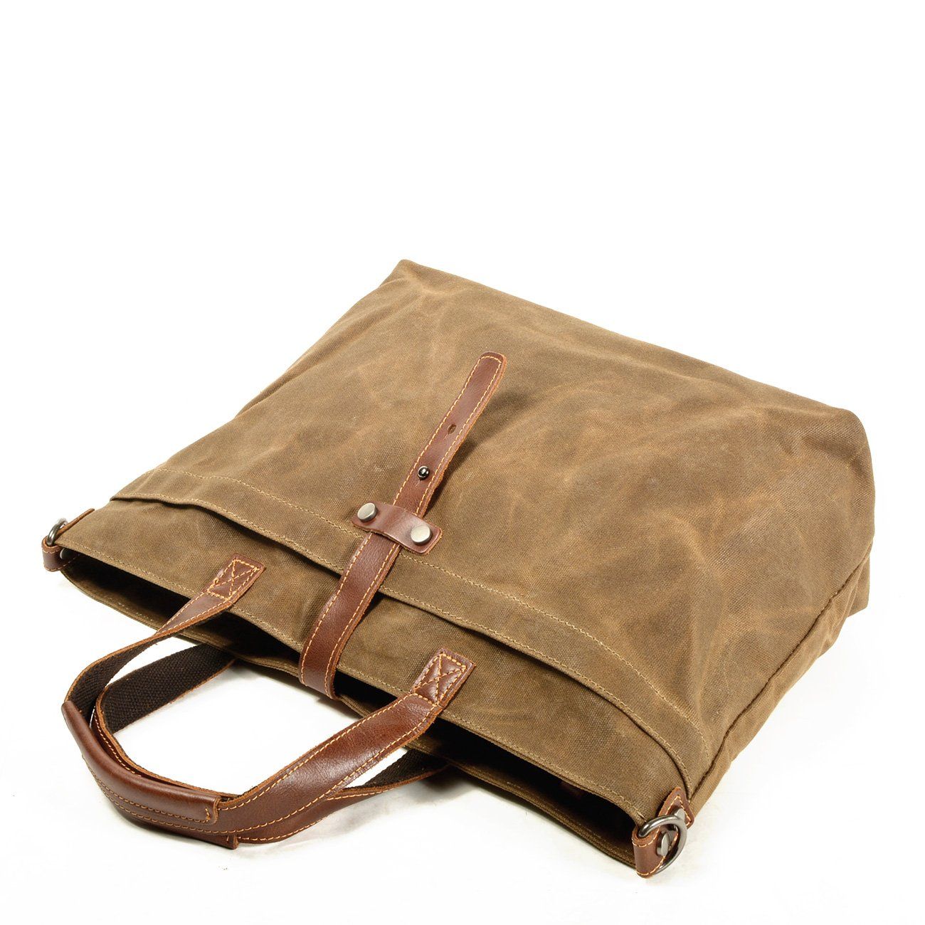 Dayton™ Vintage Schultertasche Aus Langlebigem Canvas & Leder – Unisex Mit Verstellbarem Gurt